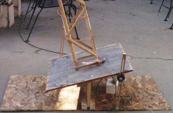 400 MHz Helical Antenna Side View