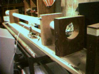 Launcher and Test Area